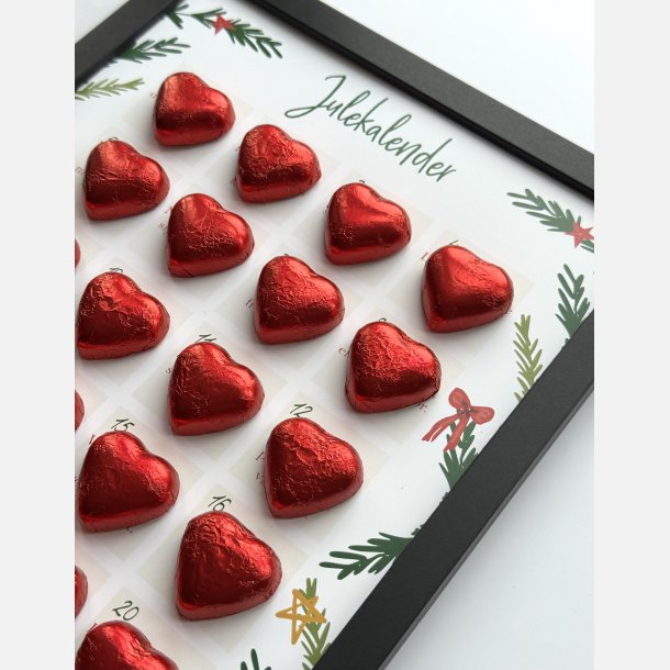 December hjerte &#10084;&#65039; Julekalender gavepakke. 