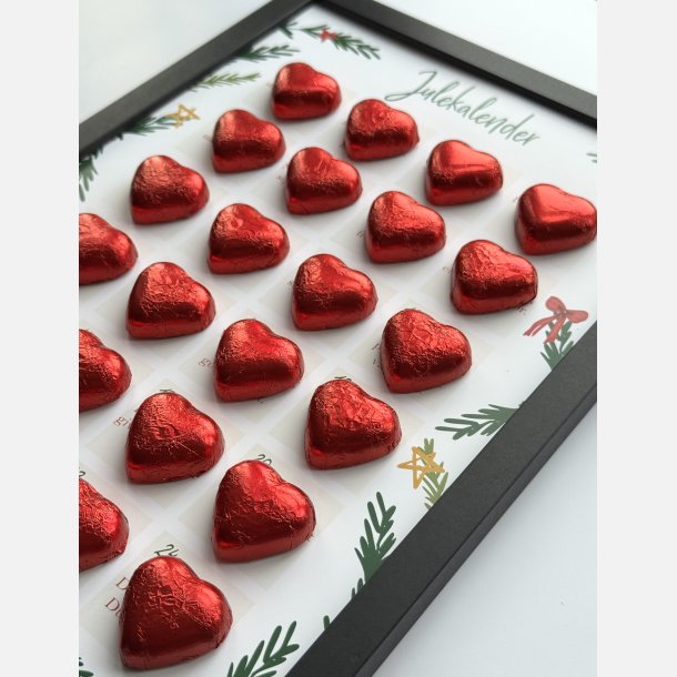 December hjerte &#10084;&#65039; Julekalender gavepakke. 