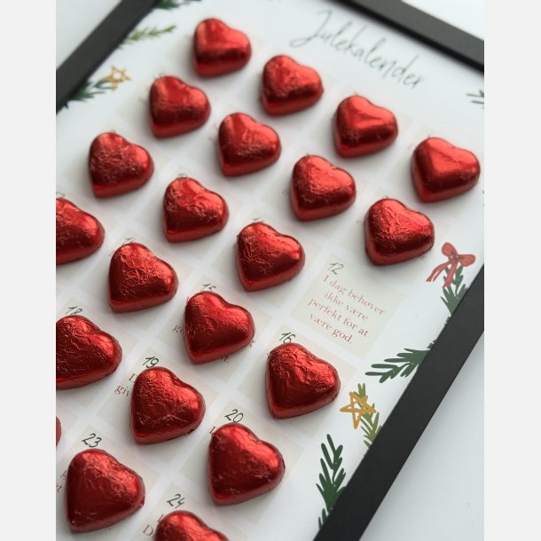 December hjerte &#10084;&#65039; Julekalender gavepakke. 