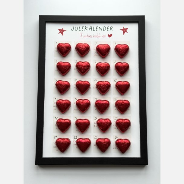 Til verdens bedste mor &#10084;&#65039; Julekalender gavepakke. 