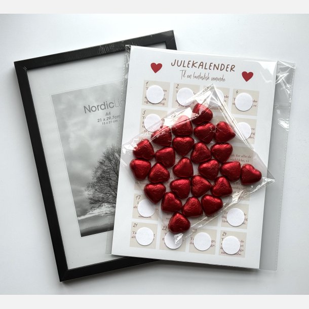 Til en fantastisk veninde &#10084;&#65039; Julekalender gavepakke. 