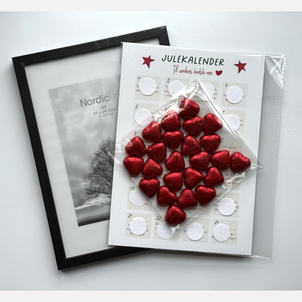 Til verdens bedste mor &#10084;&#65039; Julekalender gavepakke. 