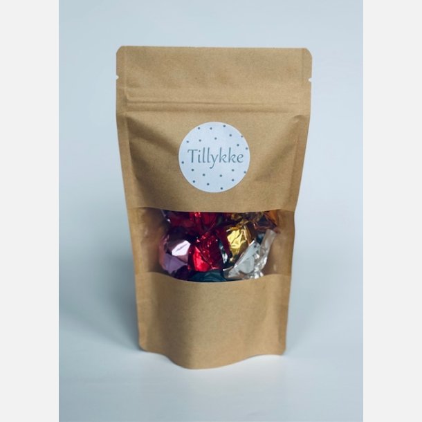 Chokohilsen - Tillykke (bl prikker)