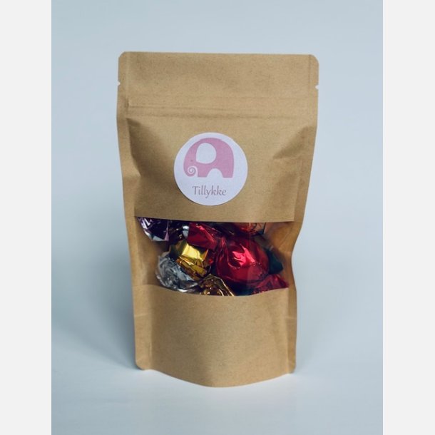 Chokohilsen - Tillykke (lyserd elefant)