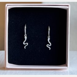 Creoler snake m. klar zirkonia sten (Forslvet) UDEN SMYKKESKE