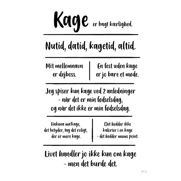 Kage citatkollage A5