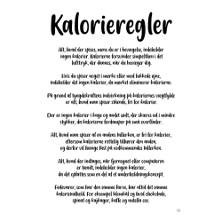 Kalorieregler citatkollage A4