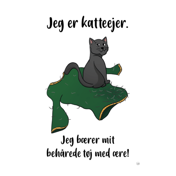 Jeg er katte-ejer (A5)