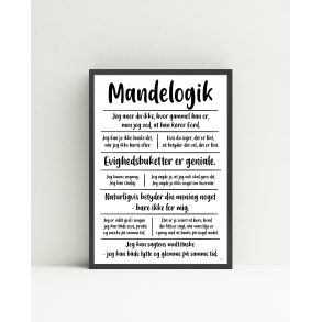 Mandelogik citatkollage A4