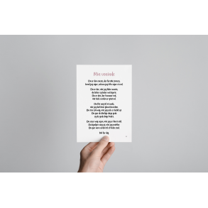 Min veninde A5 (rosa) 