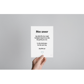 Mine snner (Fra MOR) A5