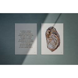 Kort fra kysten 4 (A5 kort Vesterhavs tekst )