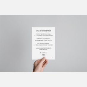 Tillykke med din nonfirmation