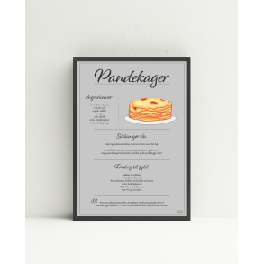 Opskrift Pandekager A5