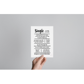 Single citatkollage A5