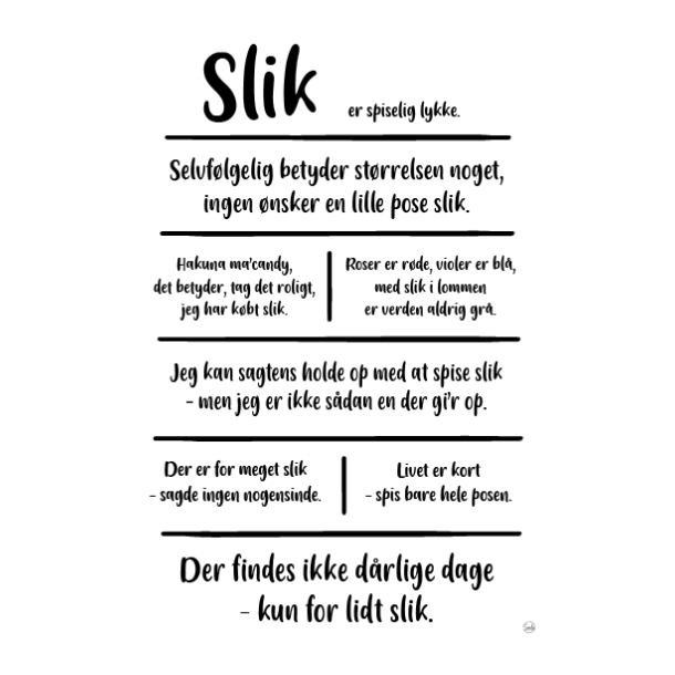 Slik citatkollage A5