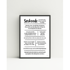 Sskende citatkollage  A4