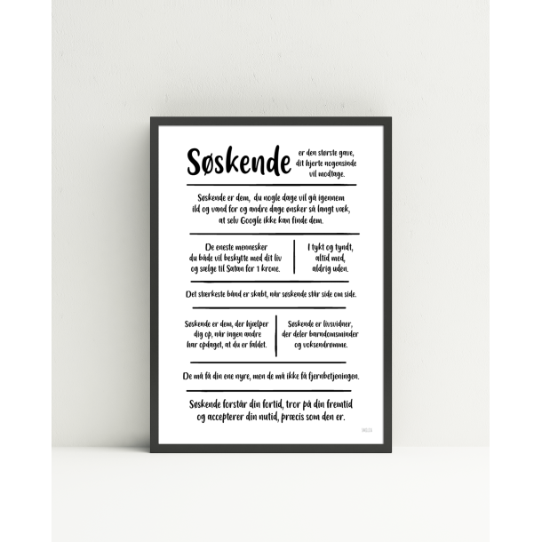 Sskende citatkollage  A4