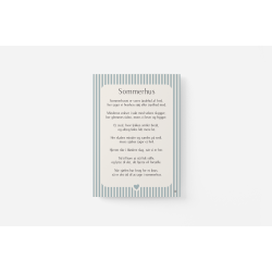 Sommerhus citatplakat (3 strrelser)