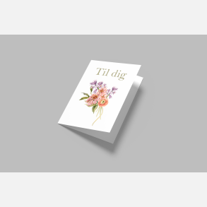 Til dig | A7 foldekort