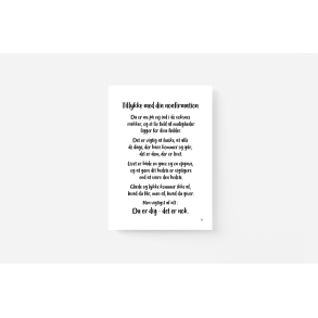 Tillykke med din NONfirmation (A5 kort)