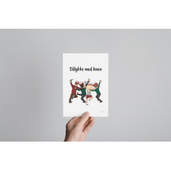 Studenter kort rd hue (A5)