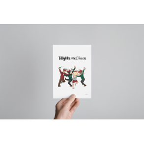 Studenter kort rd hue (A5)