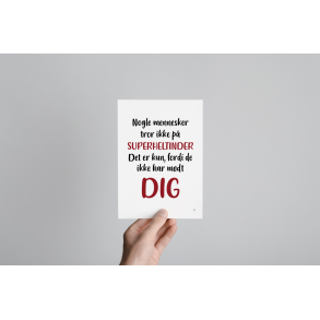 Superheltinde (dig) A5