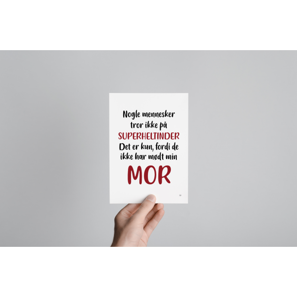 Superheltinde mor