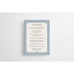 Vinterbader citatplakat (3 strrelser)