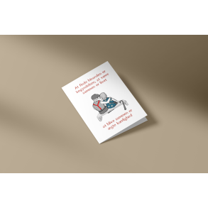 At blive sammen... (A7 foldekort)