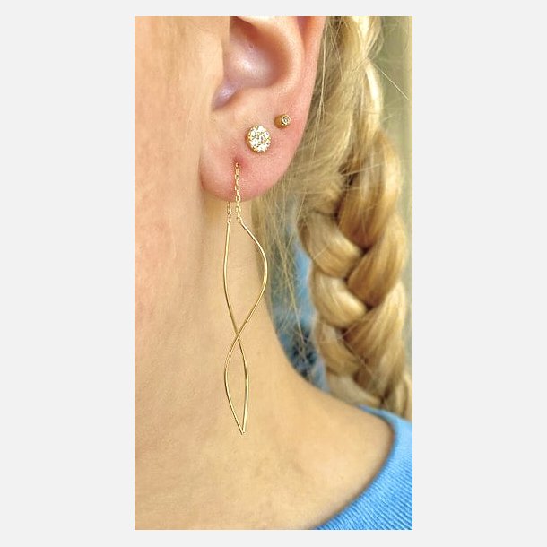 Gina restikker (Forgyldte) UDEN smykkeske