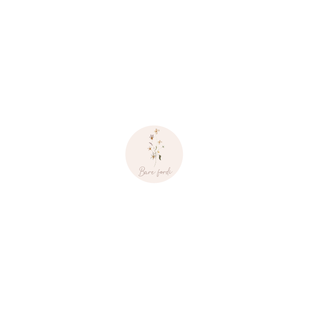 Bare fordi 3 (Papirklistermrke 4 cm dia)