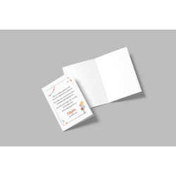 Barnedb (A5 telegram med tilhrende kuvert)