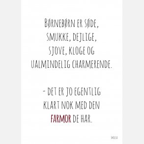 Brnebrn er sde... farmor