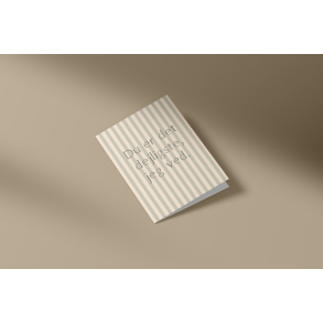 Det dejligste jeg ved (A7 foldekort)