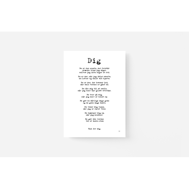 Dig. Tak for dig.  A4 og A5