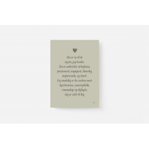 Du er en af de sejeste, jeg kender (A5)