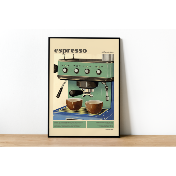 Espresso | A3 plakat (42 � 29,7 cm)