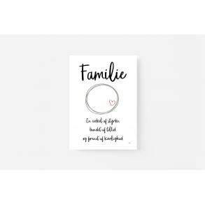 Familie er en cirkel (A5)