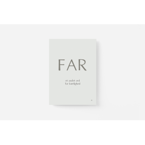 FAR - et andet ord for krlighed A5 (NY udgave)