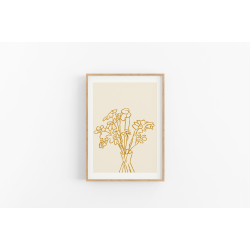 Flower | A3 plakat (42 � 29,7 cm)