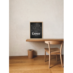 Gamer Molekyle | A3 plakat (42 � 29,7 cm)