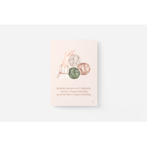 Jeg kber kun garn (A5 kort)