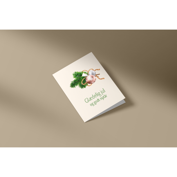 A7 julekort gldelig juledeko