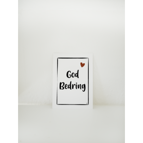 God bedring (A6 kort)