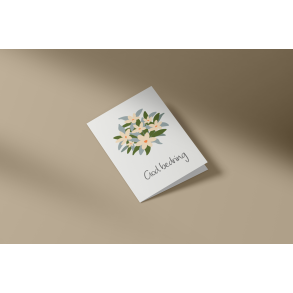 God bedring (Blomst) (A7 foldekort)