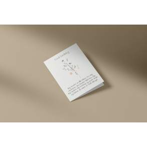 God bedring (Tekst/gr�n) (A7 foldekort)