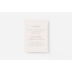 Gudmor A5 og A4 (VORES BARN) Rosa