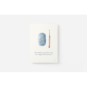 Min hklenl og jeg skaber magi (A5 kort)